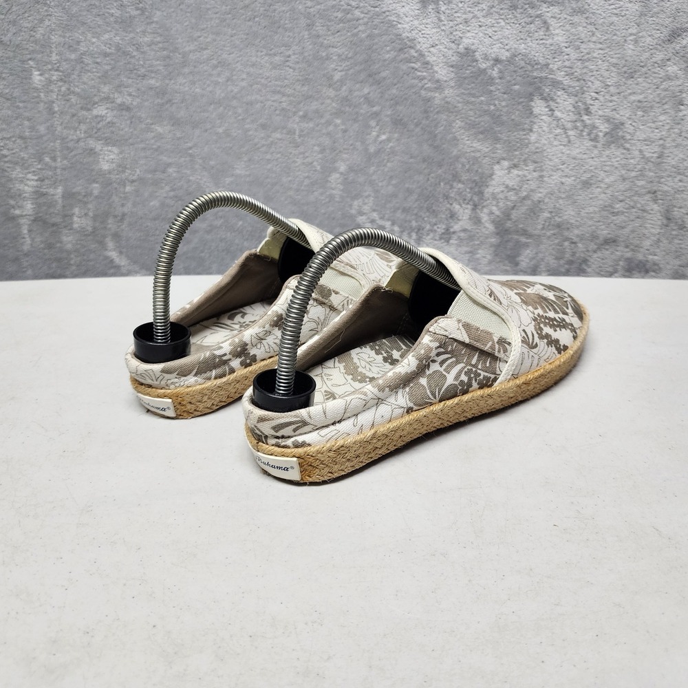 Tommy Bahama Mules Shoes Womens Size 8 Tropical Floral Canvas Slip On Espadrille - Picture 12 of 12